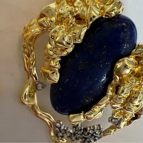 ALEXIS BITTAR Brut Mosaic Clip Earring 14K Gold Plated NWT - Picture 7 of 13